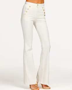 Fashion Ramy Brook Helena High-Rise Flare Jean