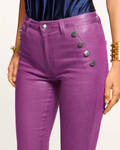 Fashion Ramy Brook Helena High-Rise Flare Jean