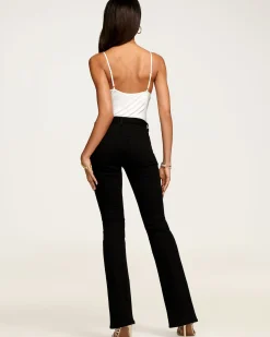 Fashion Ramy Brook Helena High-Rise Flare Jean
