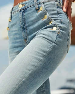 Fashion Ramy Brook Helena High-Rise Flare Jean