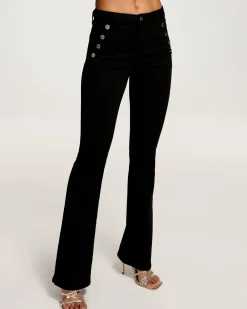 Fashion Ramy Brook Helena High-Rise Flare Jean
