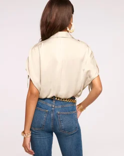 Online Ramy Brook Jacinta Button Down Top
