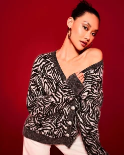 Discount Ramy Brook Jelena V-Neck Cardigan Sweater