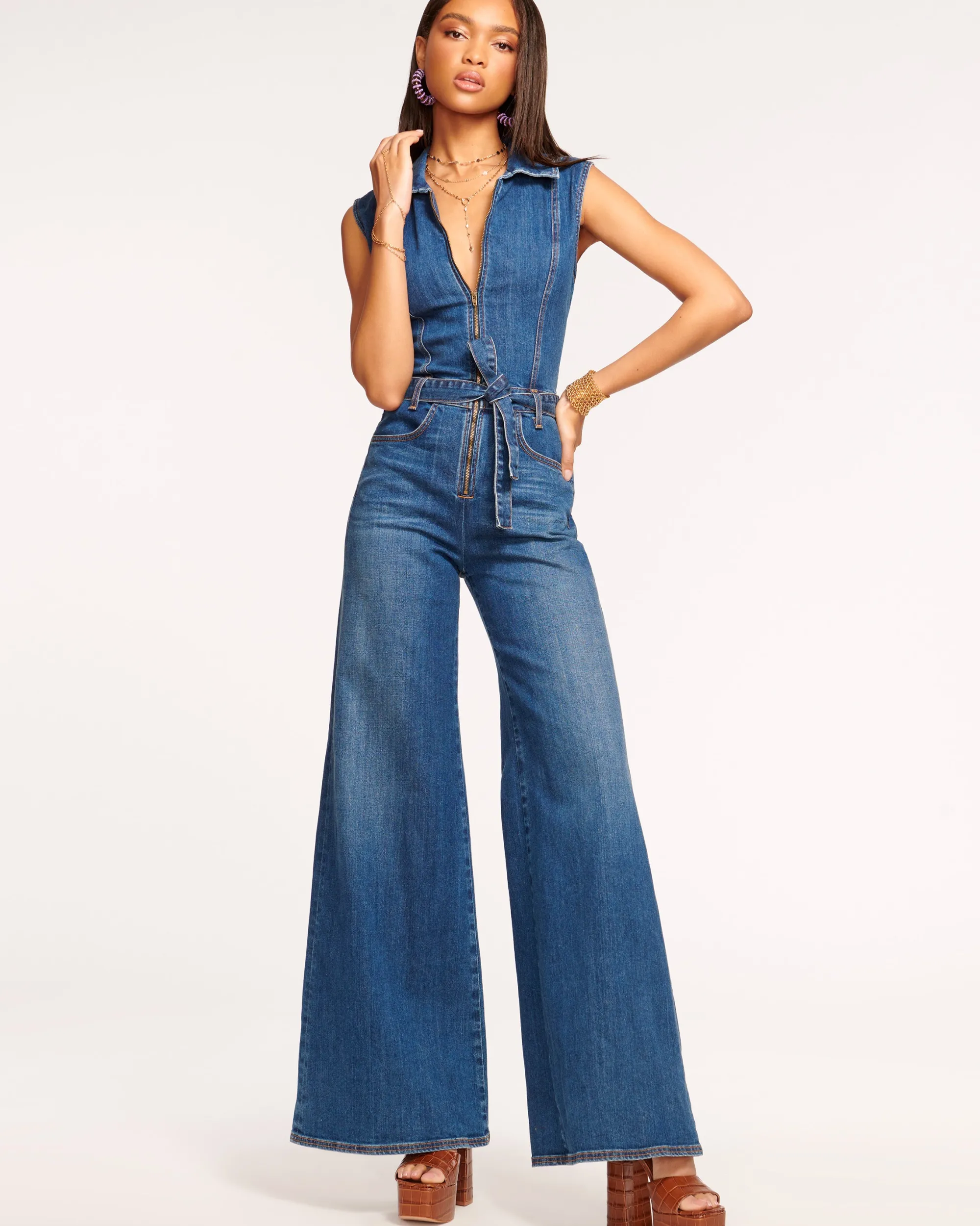Hot Ramy Brook Jemma Denim Jumpsuit