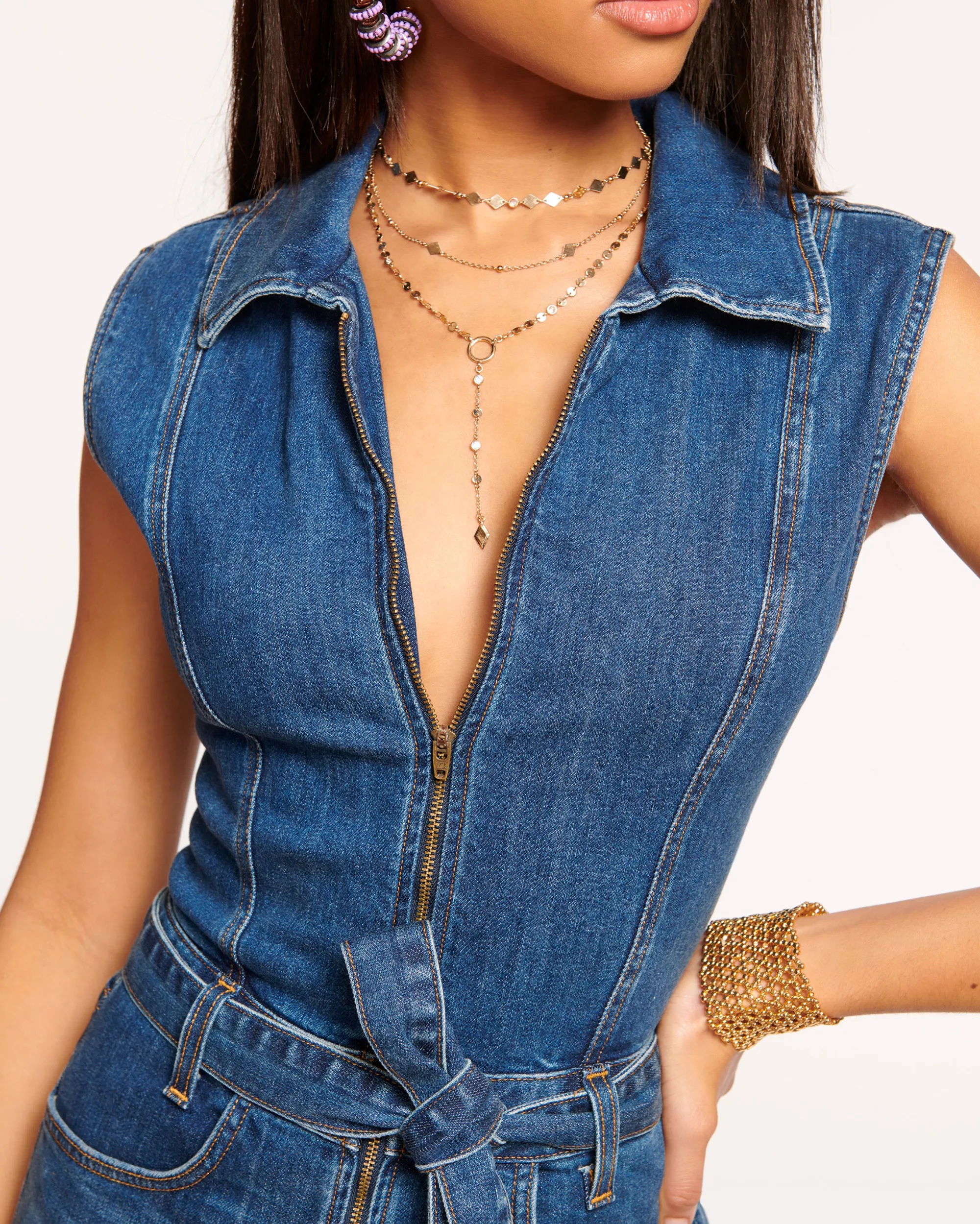 Hot Ramy Brook Jemma Denim Jumpsuit