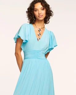 Hot Ramy Brook Joanie Short Sleeve Maxi Dress