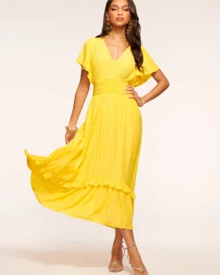 Hot Ramy Brook Joanie Short Sleeve Maxi Dress