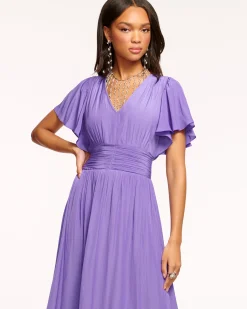 Hot Ramy Brook Joanie Short Sleeve Maxi Dress