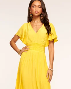 Hot Ramy Brook Joanie Short Sleeve Maxi Dress
