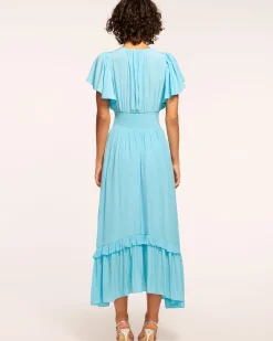 Hot Ramy Brook Joanie Short Sleeve Maxi Dress