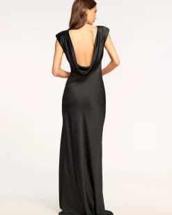 Sale Ramy Brook Joanna Cowl Back Gown