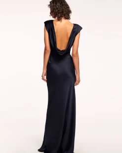 Sale Ramy Brook Joanna Cowl Back Gown