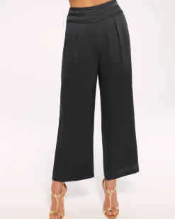 New Ramy Brook Joss Cropped Wide Leg Pant