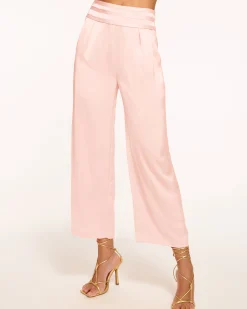 New Ramy Brook Joss Cropped Wide Leg Pant