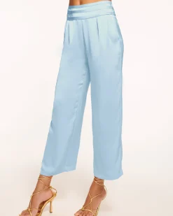 New Ramy Brook Joss Cropped Wide Leg Pant
