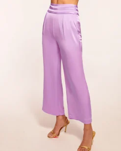 New Ramy Brook Joss Cropped Wide Leg Pant