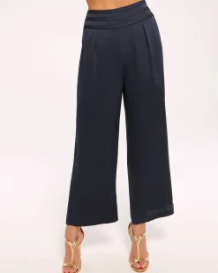 New Ramy Brook Joss Cropped Wide Leg Pant