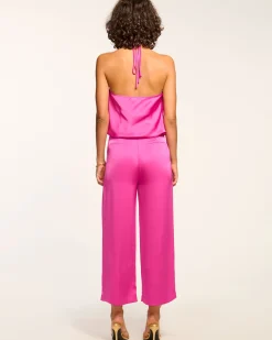 New Ramy Brook Joss Cropped Wide Leg Pant