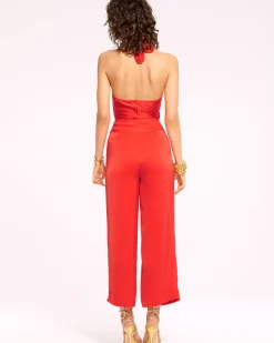 New Ramy Brook Joss Cropped Wide Leg Pant
