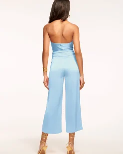 New Ramy Brook Joss Cropped Wide Leg Pant
