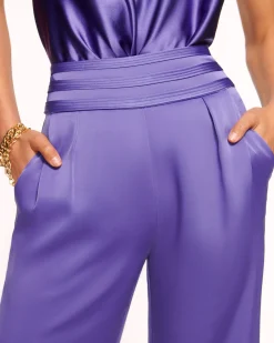 New Ramy Brook Joss Cropped Wide Leg Pant