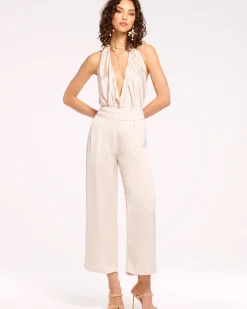New Ramy Brook Joss Cropped Wide Leg Pant