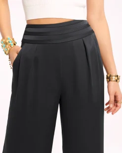 New Ramy Brook Joss Cropped Wide Leg Pant
