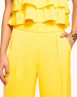 New Ramy Brook Joss Cropped Wide Leg Pant