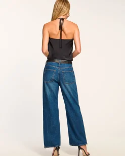 Best Ramy Brook Kianna Low-Rise Zipper Jean Mediumwash