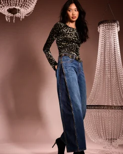 Best Ramy Brook Kianna Low-Rise Zipper Jean Mediumwash