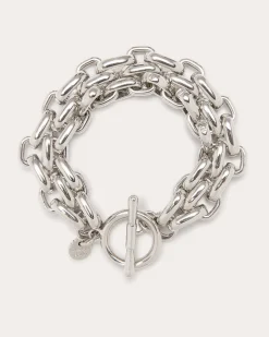 Fashion Ramy Brook Kimberly Link Bracelet Silver