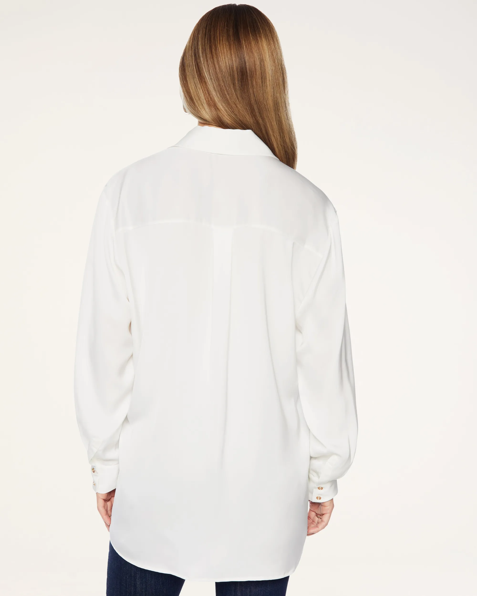 Sale Ramy Brook Kolby Oversized Button Down Blouse