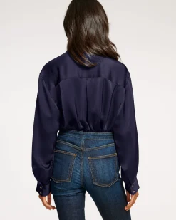 Sale Ramy Brook Kolby Oversized Button Down Blouse