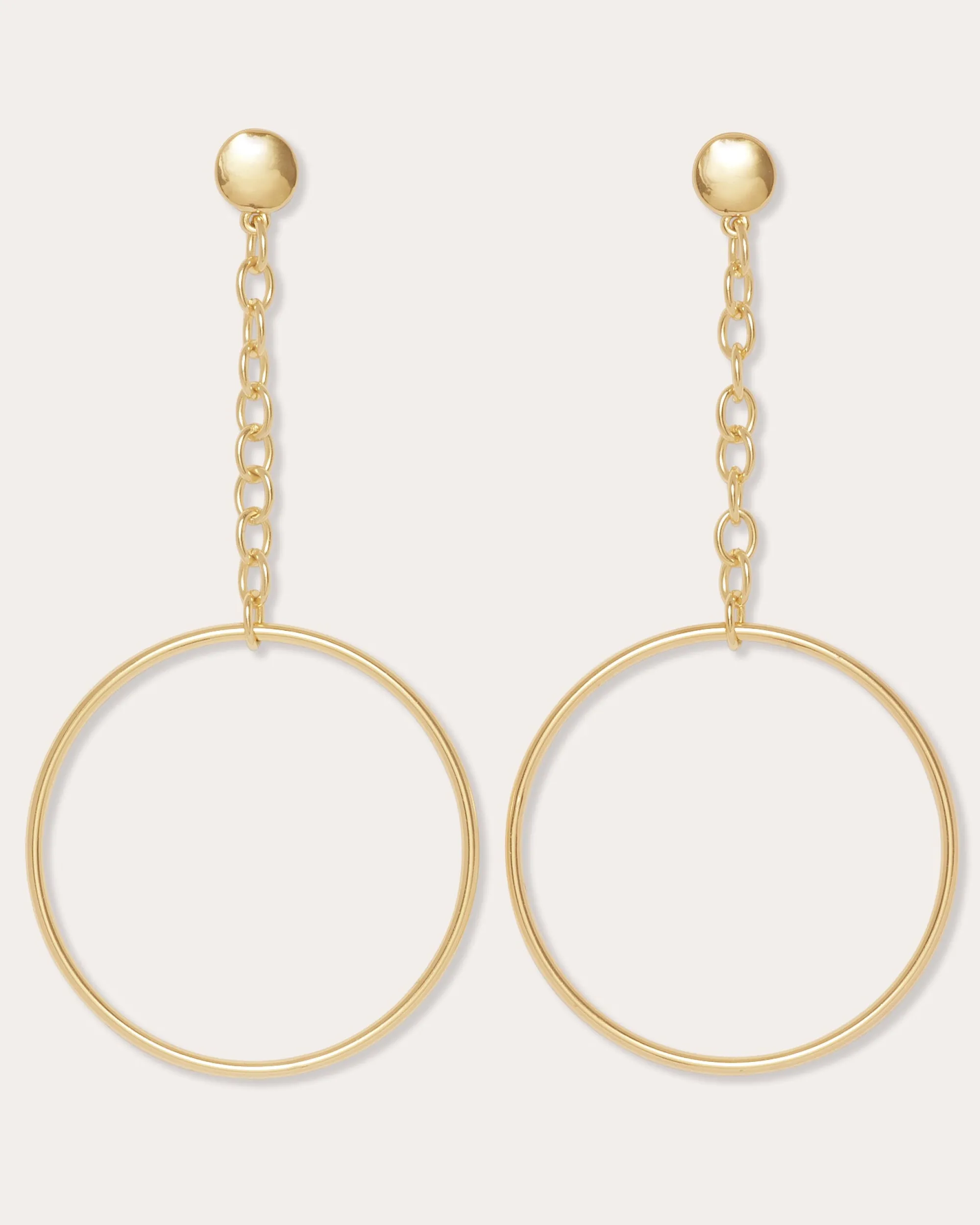 Outlet Ramy Brook Lea Teardrop Hoop Earrings Gold