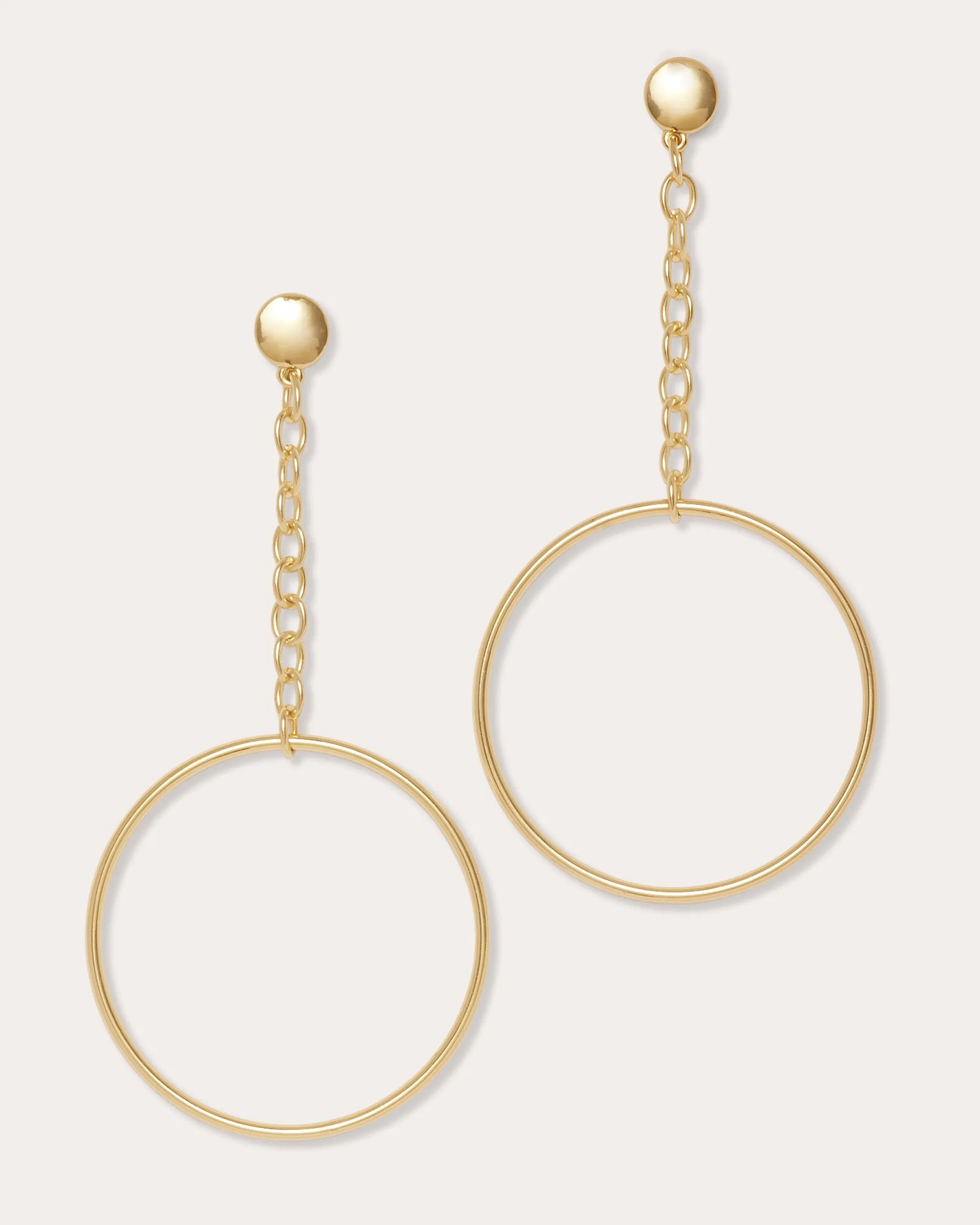 Outlet Ramy Brook Lea Teardrop Hoop Earrings Gold