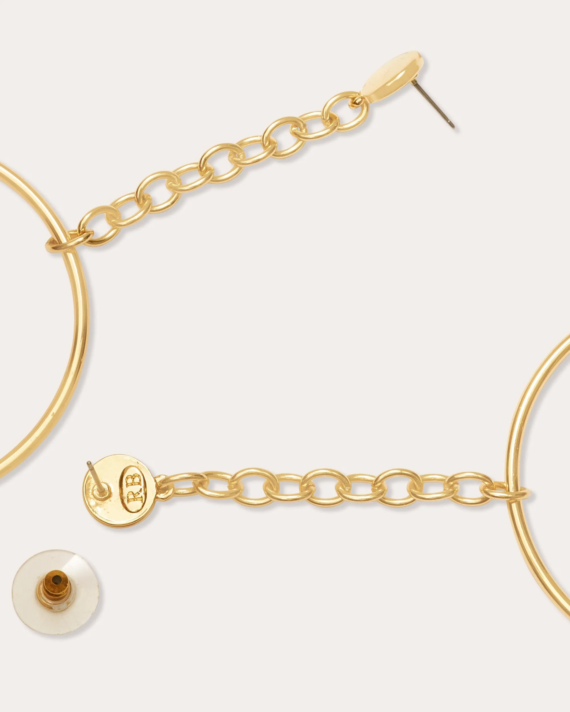 Outlet Ramy Brook Lea Teardrop Hoop Earrings Gold