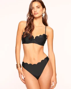 Best Ramy Brook Leyla Scalloped Underwire Bikini Top Perfectpink