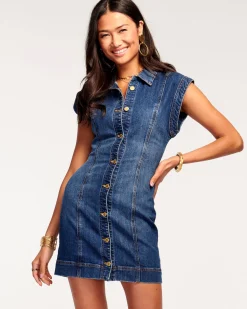 Fashion Ramy Brook Lolita Denim Mini Dress