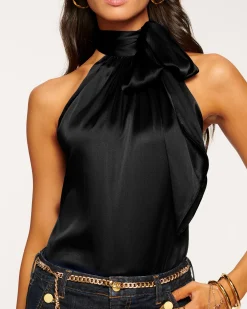 Clearance Ramy Brook Lori Silk High Neck Tank Top