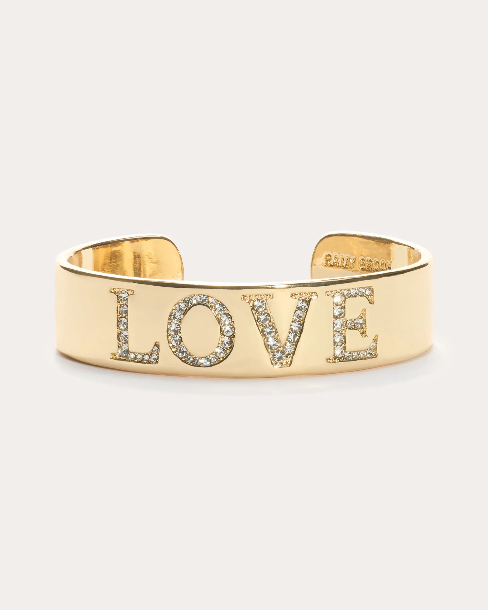 Outlet Ramy Brook Love Statement Cuff Bracelet Gold