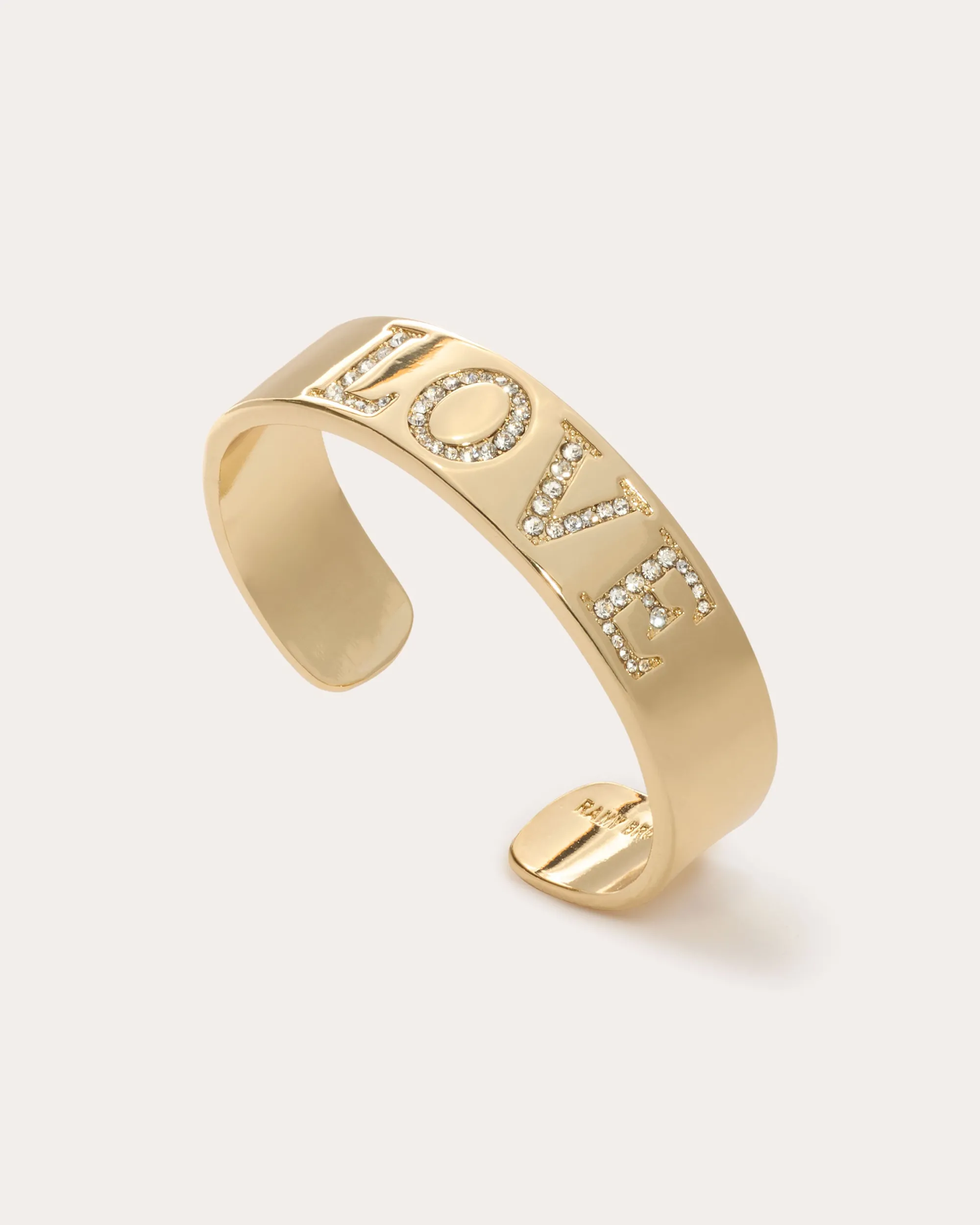 Outlet Ramy Brook Love Statement Cuff Bracelet Gold