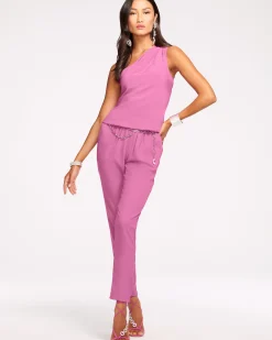 Sale Ramy Brook Lulu One Shoulder Jumpsuit Navy