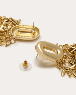 Sale Ramy Brook Lysianne Statement Earrings Gold