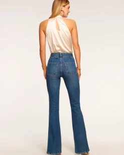 Online Ramy Brook Mase High-Rise Flare Jean Mediumwash