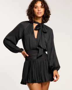 Fashion Ramy Brook Millie V-Neck Mini Dress