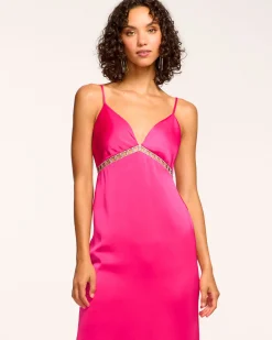 Discount Ramy Brook Mosby Embellished Empire Waist Gown