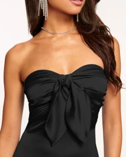Hot Ramy Brook Orion Strapless Mini Dress Black