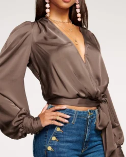 Fashion Ramy Brook Pauline Puff Sleeve Blouse