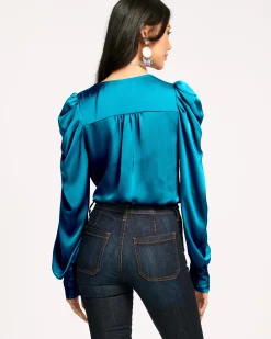 Fashion Ramy Brook Pauline Puff Sleeve Blouse