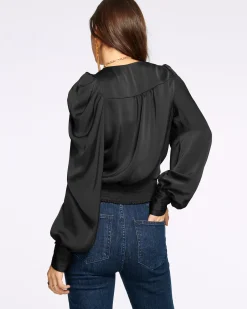 Fashion Ramy Brook Pauline Puff Sleeve Blouse